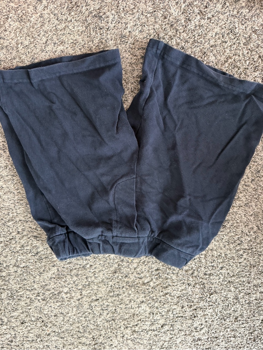 Moncler Kids Dark Navy Knit Shorts